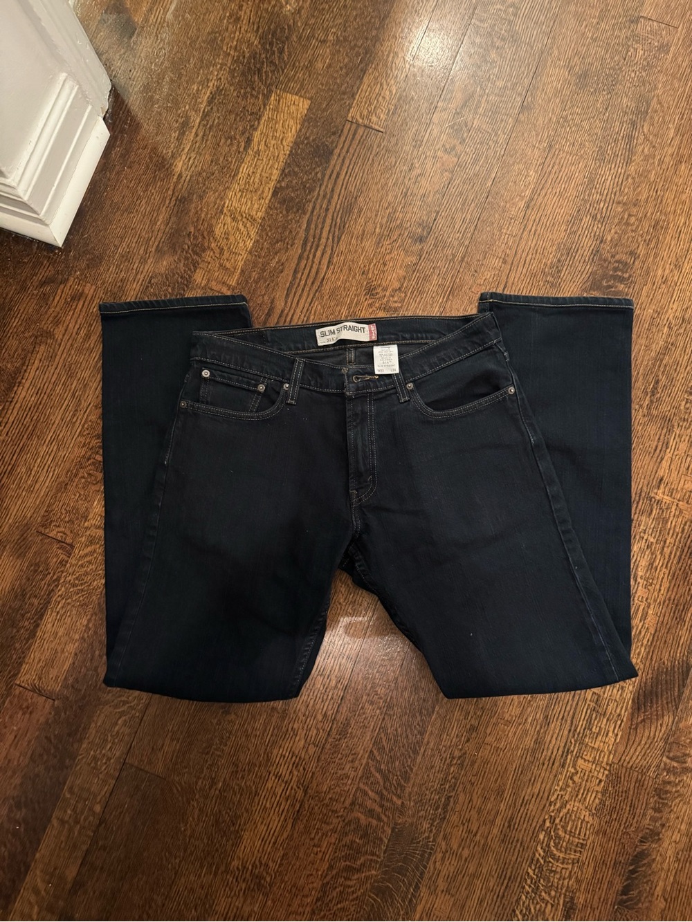Men’s Levi’s 514 Slim Straight dark blue